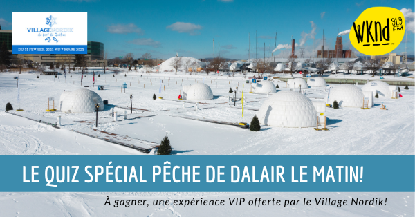 Le quiz spécial pêche de Dalair le matin