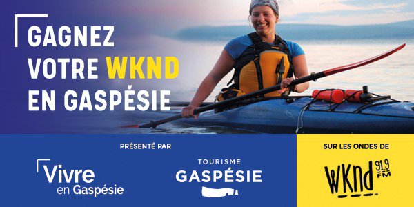 Gagnez un WKND en Gaspésie !