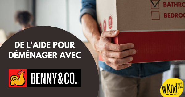 Du poulet Benny pour votre déménagement