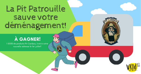 Vous déménagez? Pit Caribou à la rescousse!