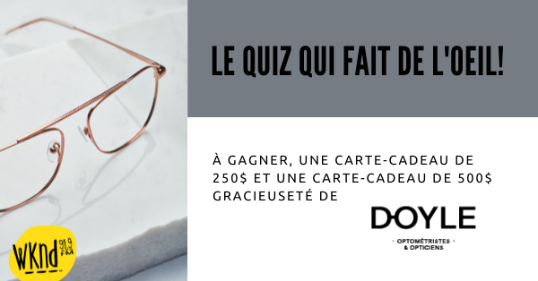 Le quiz qui fait de l'oeil !