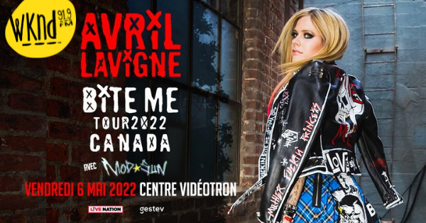 Gagnez votre paire de billets pour Avril Lavigne au Centre Vidéotron !