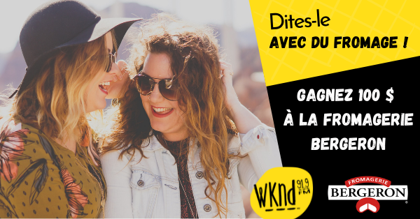 Dites-le avec du fromage !