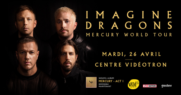 WKNDers officiels : Gagnez vos billets pour IMAGINE DRAGONS !