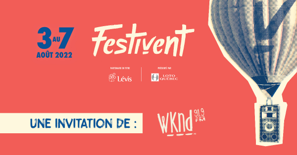 Vos places VIP pour le Festivent