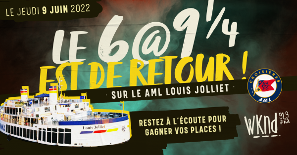 Le 6 à 9 et quart est de retour !
