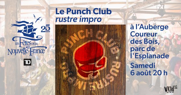 Testez vos talents d'improvisateur avec les Fêtes de la Nouvelle-France TD