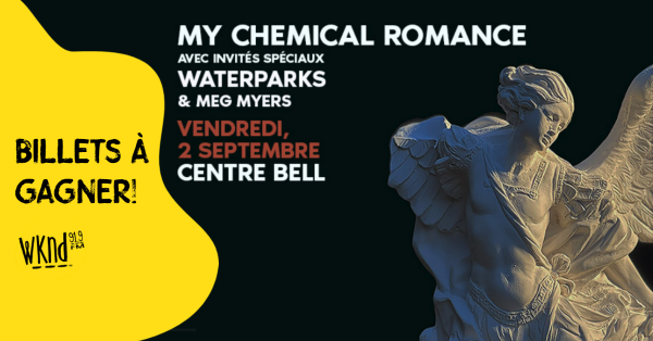 Gagnez vos billets pour My Chemical Romance grâce à WKND 91,9!