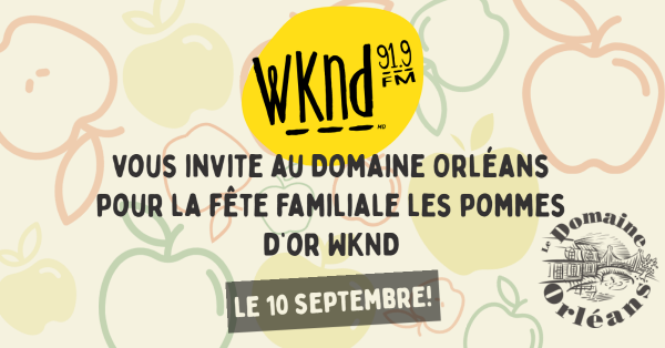 La chasse aux pommes d'or WKND au Domaine Orléans