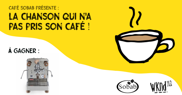 Envie d'une nouvelle machine à café? Ça pourrait être possible grâce à Café Sobab! 