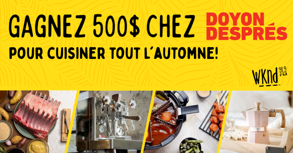 Soyez prêt à cuisiner grâce à Doyon Després!