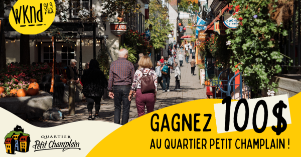 Les découvertes de nos animateurs, présenté par le Quartier Petit Champlain