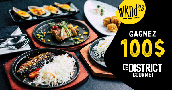 Trouvez la recette pour gagner 100 $ au District Gourmet!