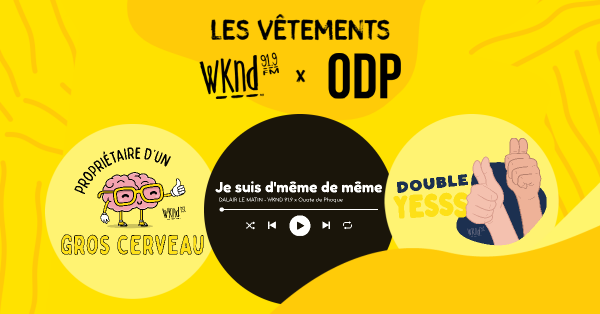Gagnez votre chandail WKND 91,9 x Ouate de phoque !