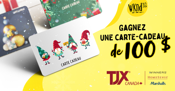 Vous pourriez vous gâter grâce à TJX Canada!