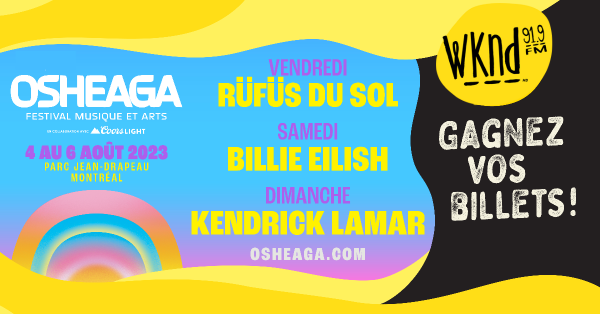 Gagnez vos billets pour Osheaga !