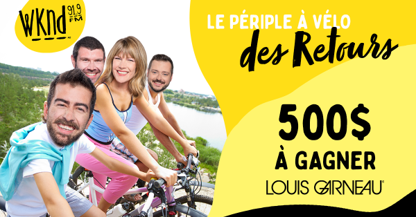 Le périple à vélo Louis Garneau