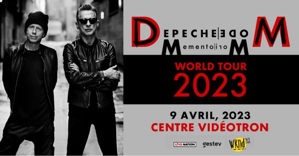 Gagnez vos billets pour Depeche Mode!