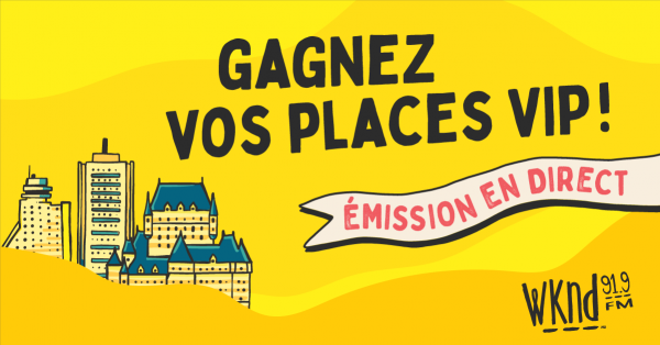 Offrez-vous un moment de rêve en Beauce en compagnie des animateurs WKND