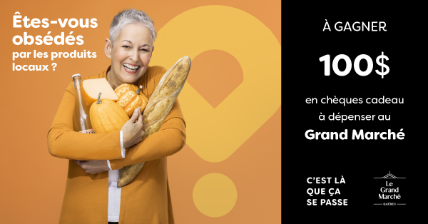 Gagnez votre carte-cadeau au Grand-Marché!