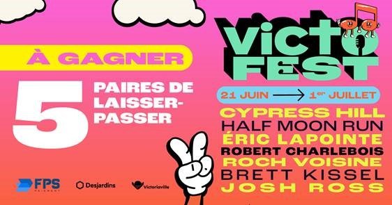 Gagnez vos billets pour le Victo Fest!
