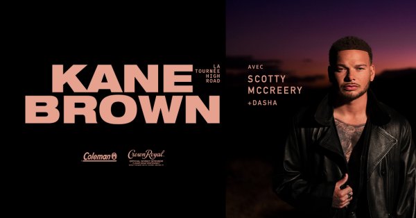 Gagnez vos billets pour Kane Brown