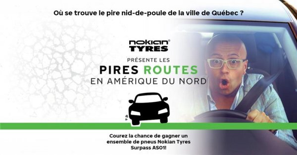 WKND à l'assaut des nids-de-poule!