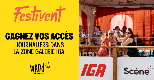 Gagnez vos accès journaliers pour le Festivent de Lévis!