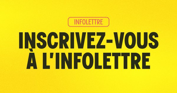 Inscrivez-vous à l'infolettre WKND