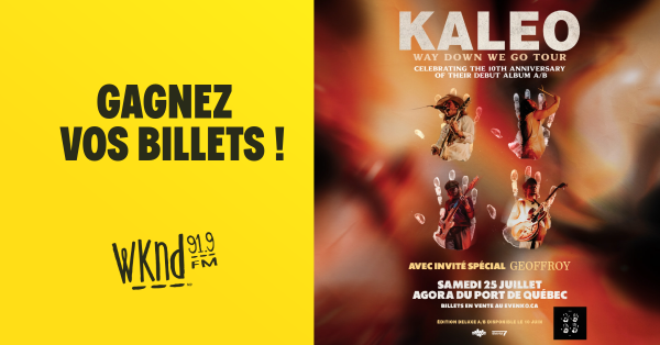 KALEO, en concert à Québec
