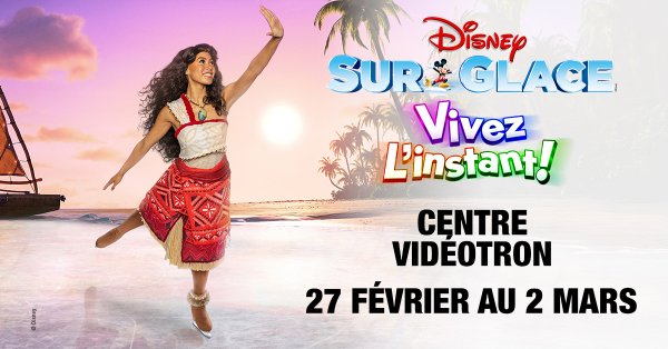 Disney sur glace s'amène au Centre vidéotron