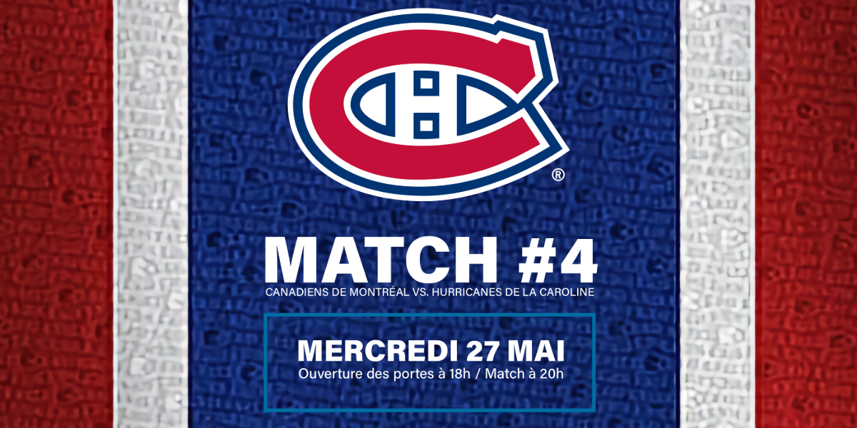 Les canadiens en direct de l'Agora du Port de Québec!
