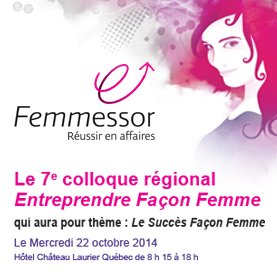 COLLOQUE, ENTREPRENDRE FAÇON FEMME