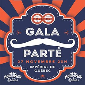 Movember Gala Parté Québec