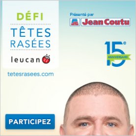 Défi têtes rasées - LEUCAN