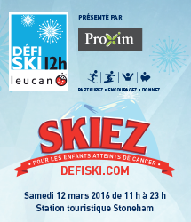 Défi ski 12 heures Leucan