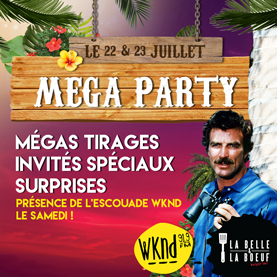 La Belle et la Bœuf vous invite à son méga party!