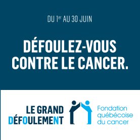 Un québécois sur deux fera face au cancer. Défoulez-vous, ça aide