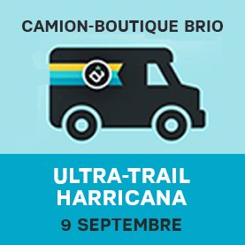 Camion Brio au Ultra-Trail Harricana