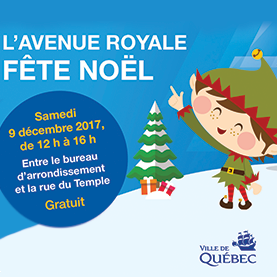 L'Avenue Royale fête Noël!