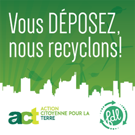 La grande journée de recyclage électronique à Fleur de Lys centre commercial!
