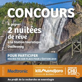 Le Kilimandjaro à Québec - Fondation du CHU de Québec