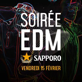 Carnaval de Québec - Soirée EDM Sapporo