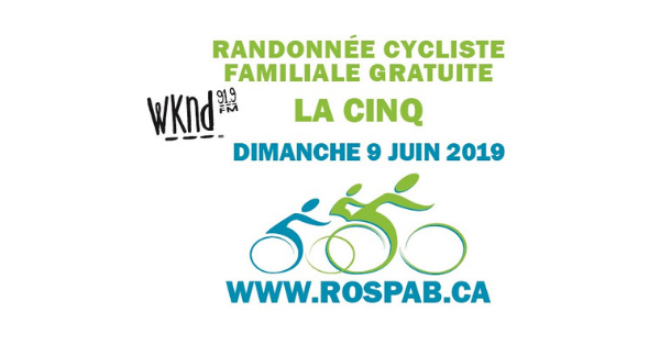 Randonnée cycliste familiale La Cinq