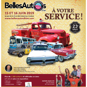 Le Gala des Belles Autos d’hier est à votre service! 