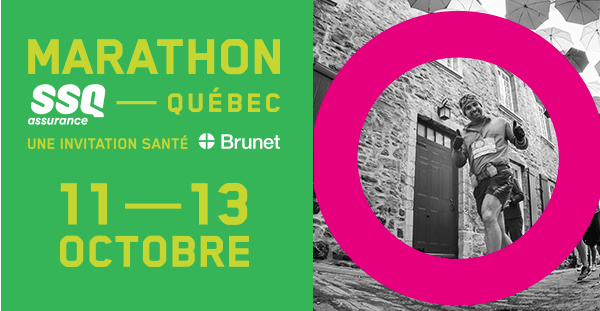 Le Marathon SSQ Assurance Québec, une invitation santé Brunet