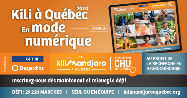 Le Kilimandjaro à Québec 2020