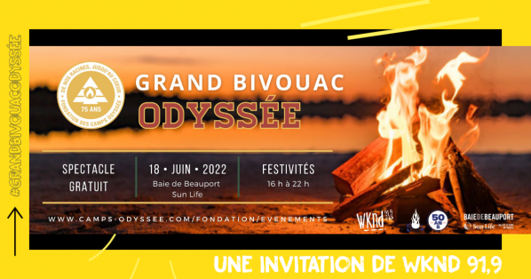 Célébrez les 75 ans des Camps Odyssée