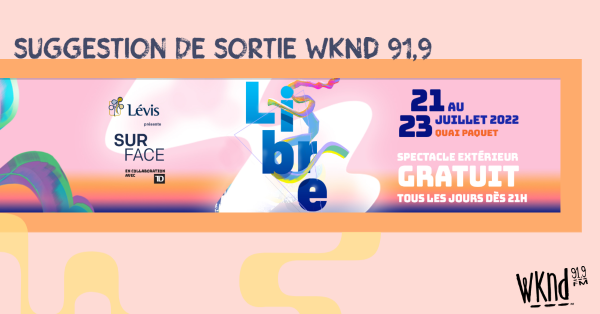 WKND vous invite à : Surface