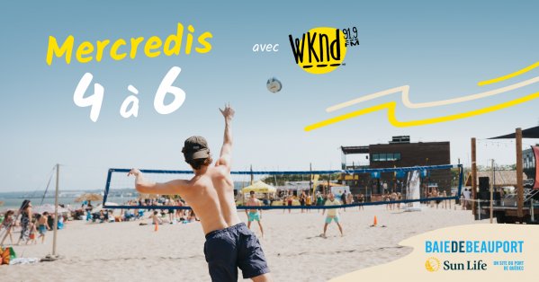 Les mercredis 4 à 6 WKND 91,9 à la Baie de Beauport
